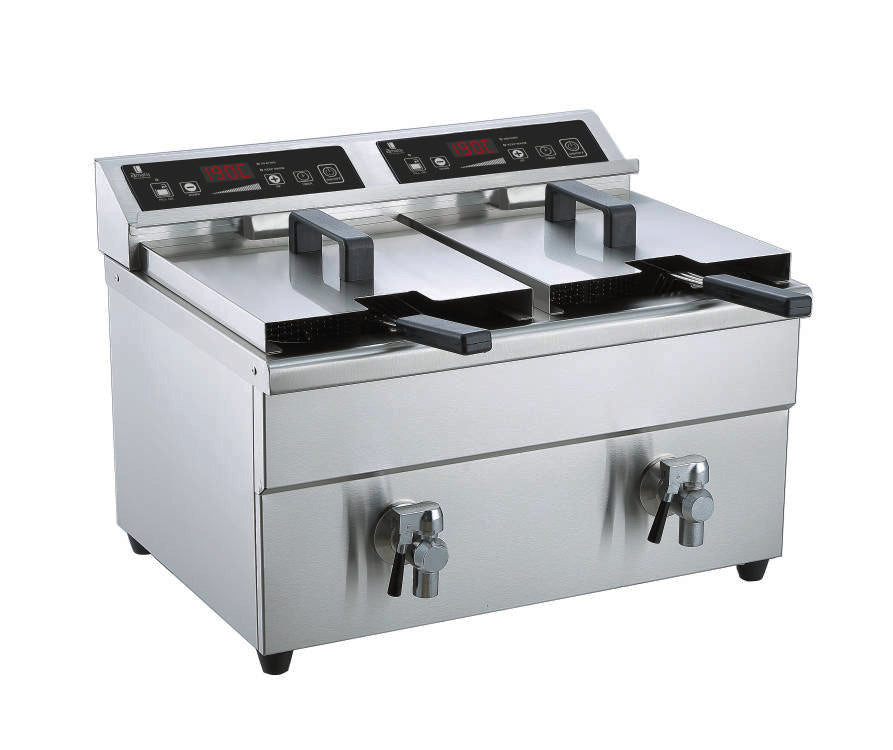 Friteuse induction à poser 2x8L - 576xx478x410 mm ( 975842 ) (1 X 1 unité )