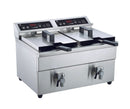 Friteuse induction à poser 2x8L - 576xx478x410 mm (1 X 1 unité )