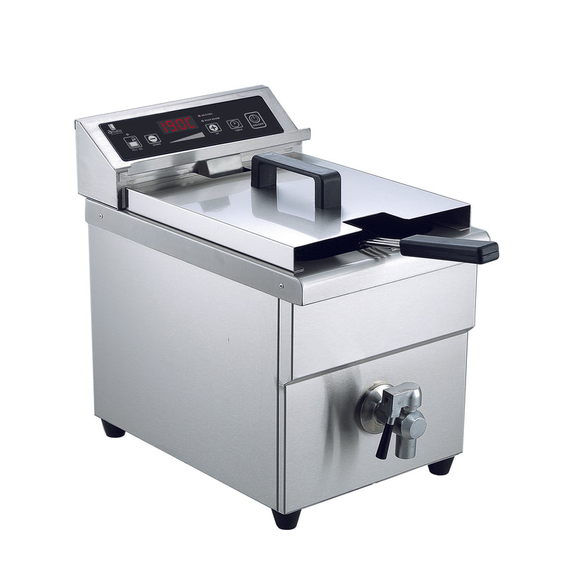 Friteuse induction à poser 8L - 288x478x410 mm (1 X 1 unité )