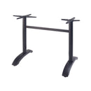 Pied table double - Epoxy noir - Athena (1 X 1 unité )