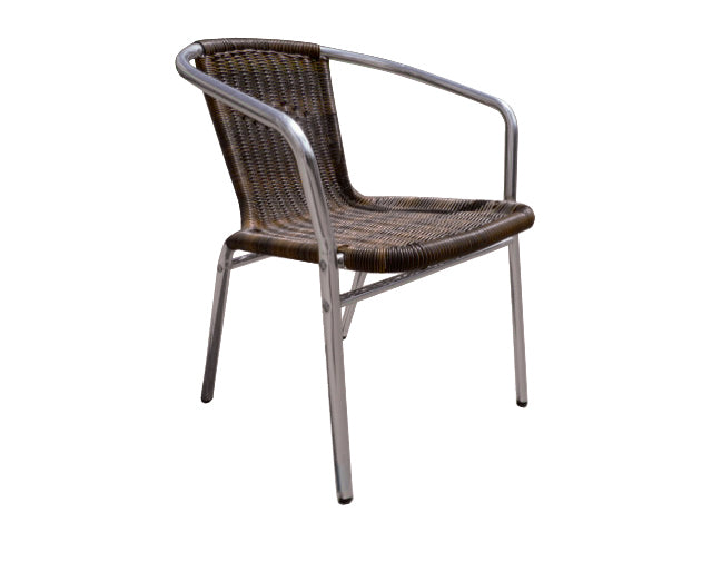 Fauteuil - Moka - 55x59x74 cm - Walis ( 009030 ) (1 X 1 unité )