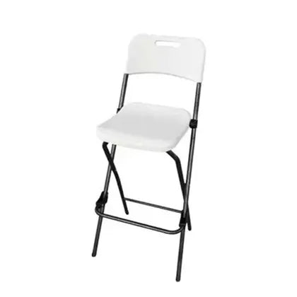 009098 - chaise haute congres blanc/noir 133x47x10 (4 x 1 unités )