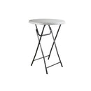 Mange-debout - Blanc/structure noire - Congrès (1 X 1 unité ) - 009095