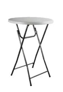 Mange-debout - Blanc/structure noire - Congrès (1 X 1 unité ) - 009095