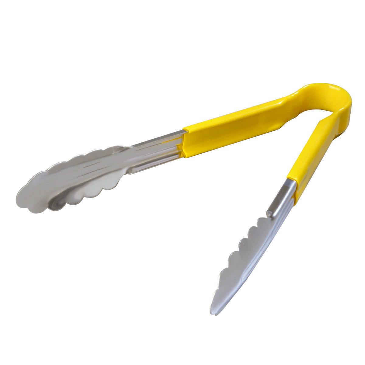 24 cm Colour Tongs - Yellow (914037) (1 x 1 unit)