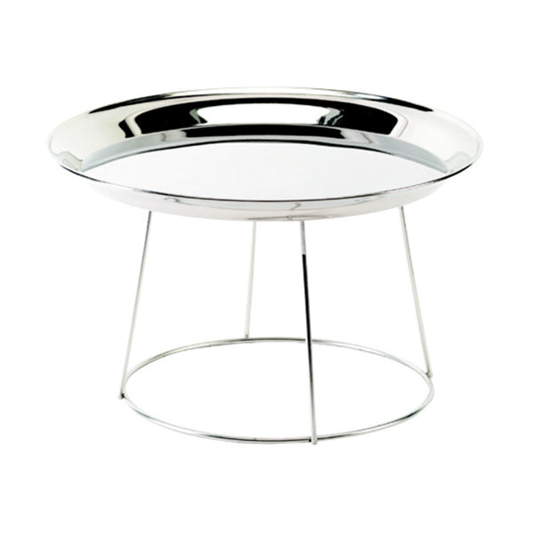 Seafood platter stand - Base ø25 cm - Stainless steel (042600) (1 X 1 unit)