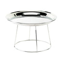 Support plateau fruits de mer - Bas ø25 cm - Inox  (1 X 1 unité ) - 042600