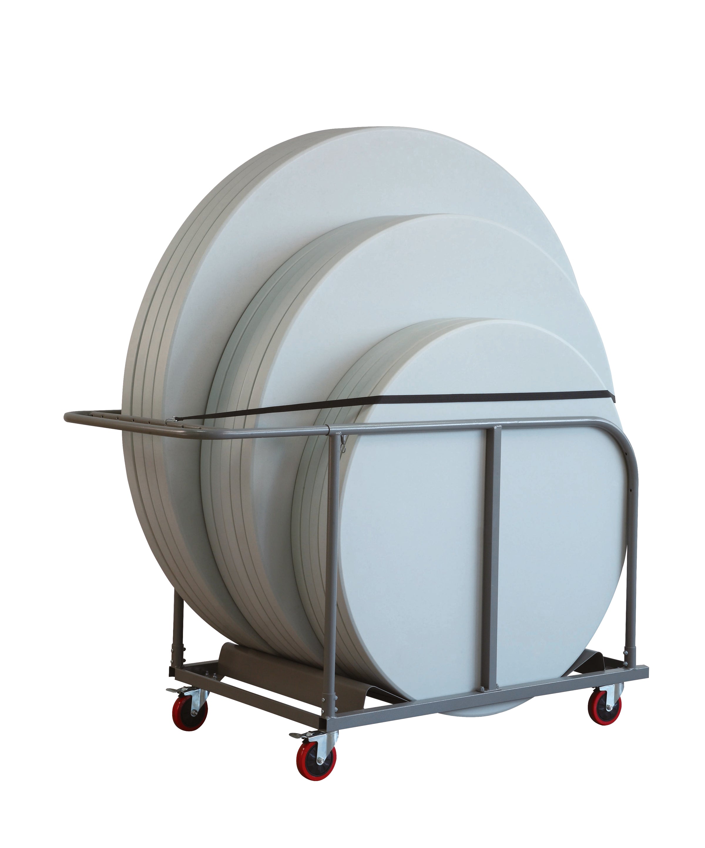 Chariot pour tables  pliantes rondes ( 009299 ) (1 X 1 unité )