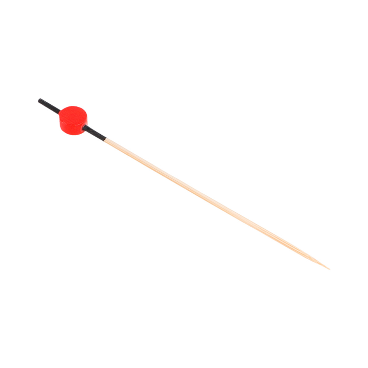 Black spade and red disc - Bamboo 12 cm (630232) (1 x 100 units)