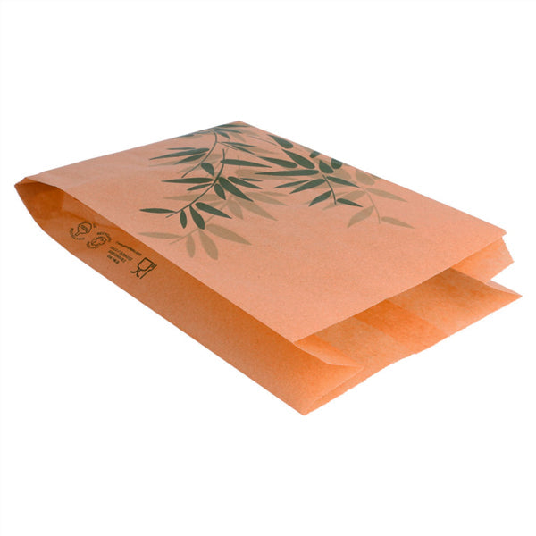 Burger bag 14+7x22 cm - Feel Green (050025) (1 X 500 units)
