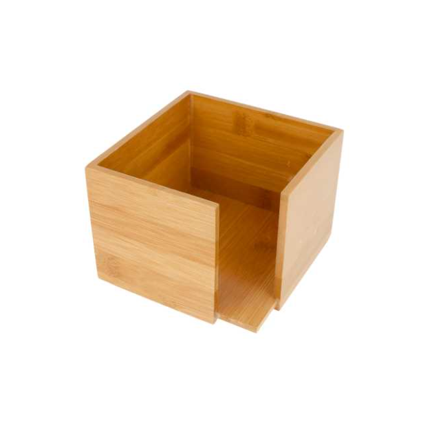 Distrbuteur de serviettes - Bambou - 13x13 cm ( 512585 ) (1 X 1 unité )
