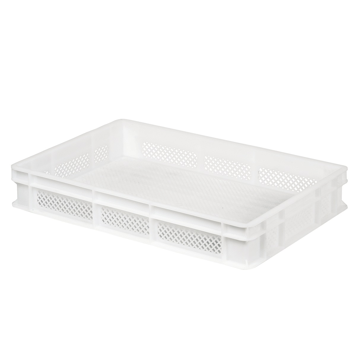 Caisse finement ajourée 18 L - 600x400x100 mm - PEHD ( 981217 ) (1 X 1 unité )