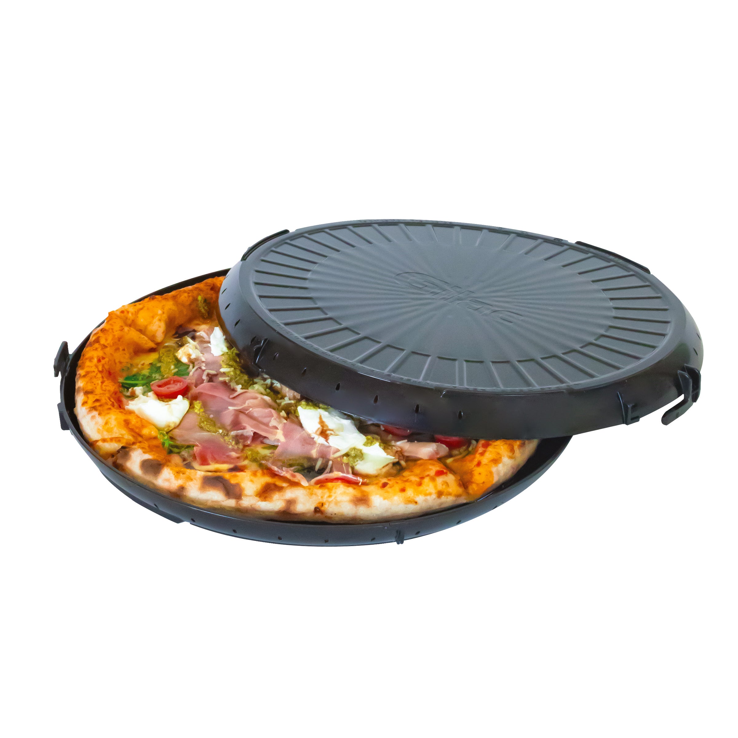 Boîtes à pizza rondes réutilisables ( 981244 ) (1 X 10 unités )