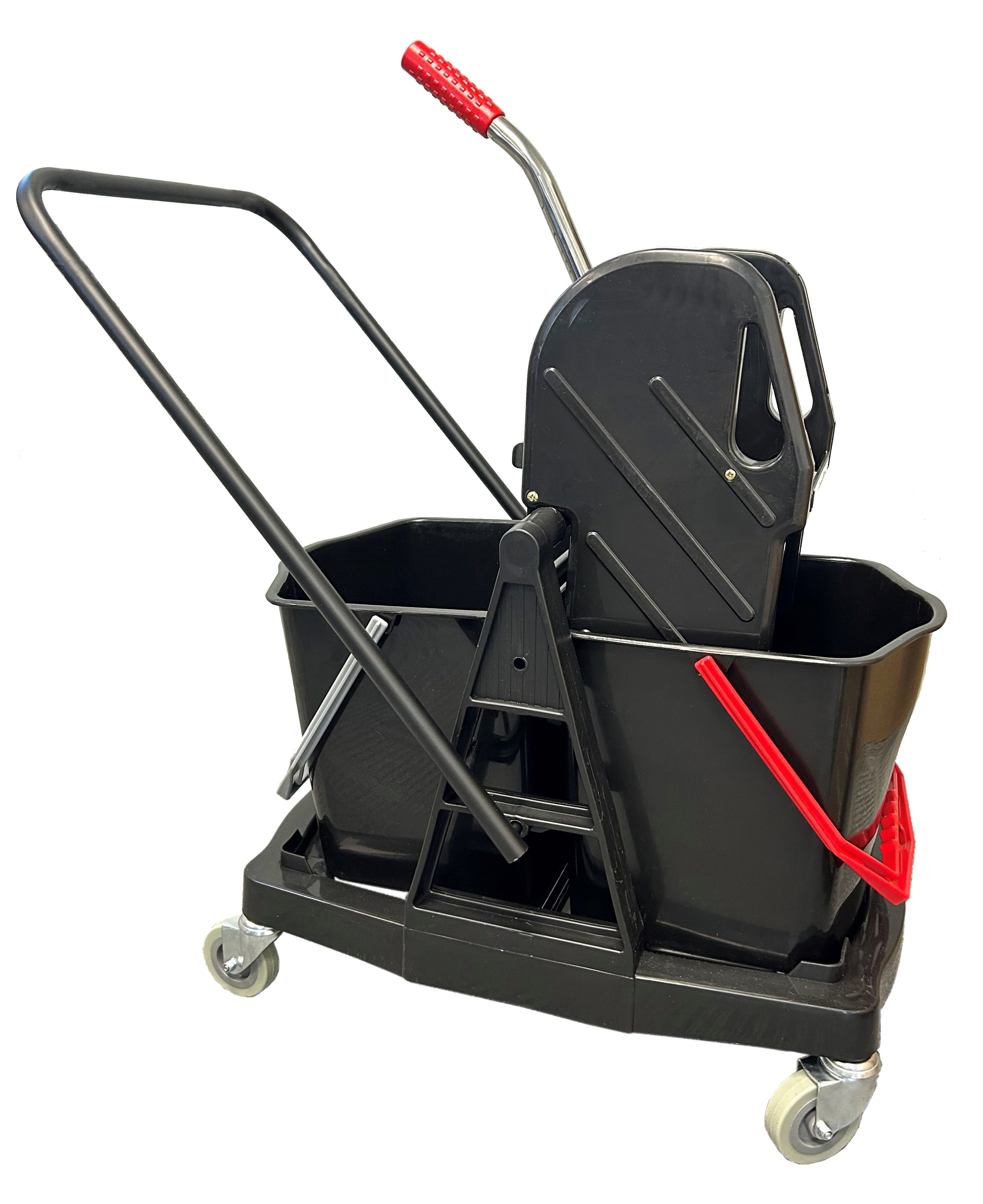 Chariot + 2 seaux + presse - 71x43x93 cm ( 007001 ) (1 X 1 unité )