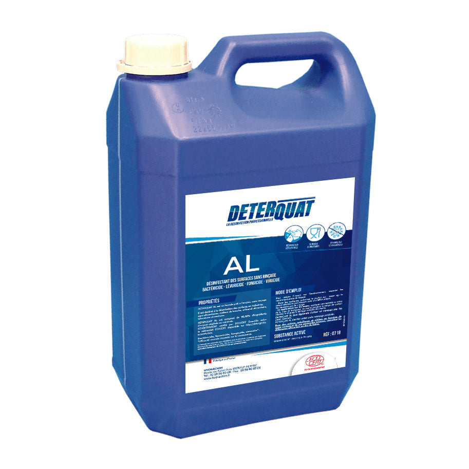Désinfectant sans rinçage - Bidon 5 L - ECOCERT ( 006456 ) (4 X 1 unité )
