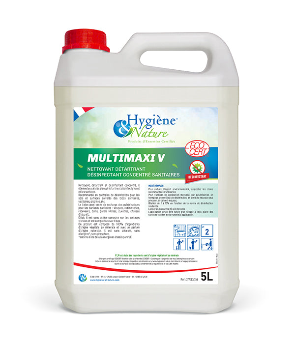 Nettoyant détartrant désinfectant - Multi maxi V* ( 907663 ) (2 X 1 unité )