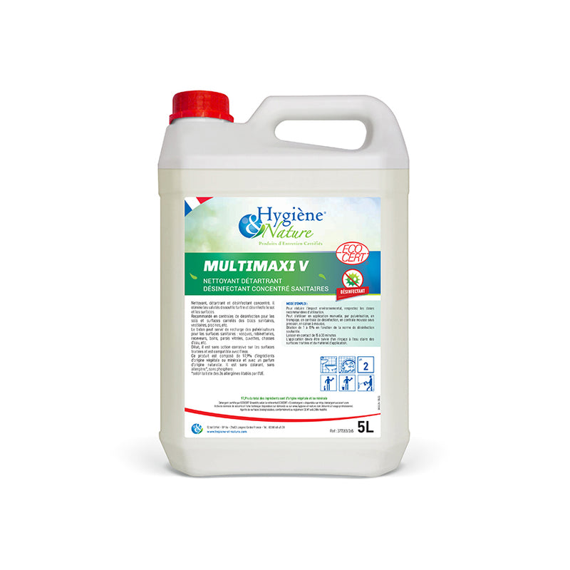 907663 - multi maxi sanitaire 5l  (1 x 2 unités )