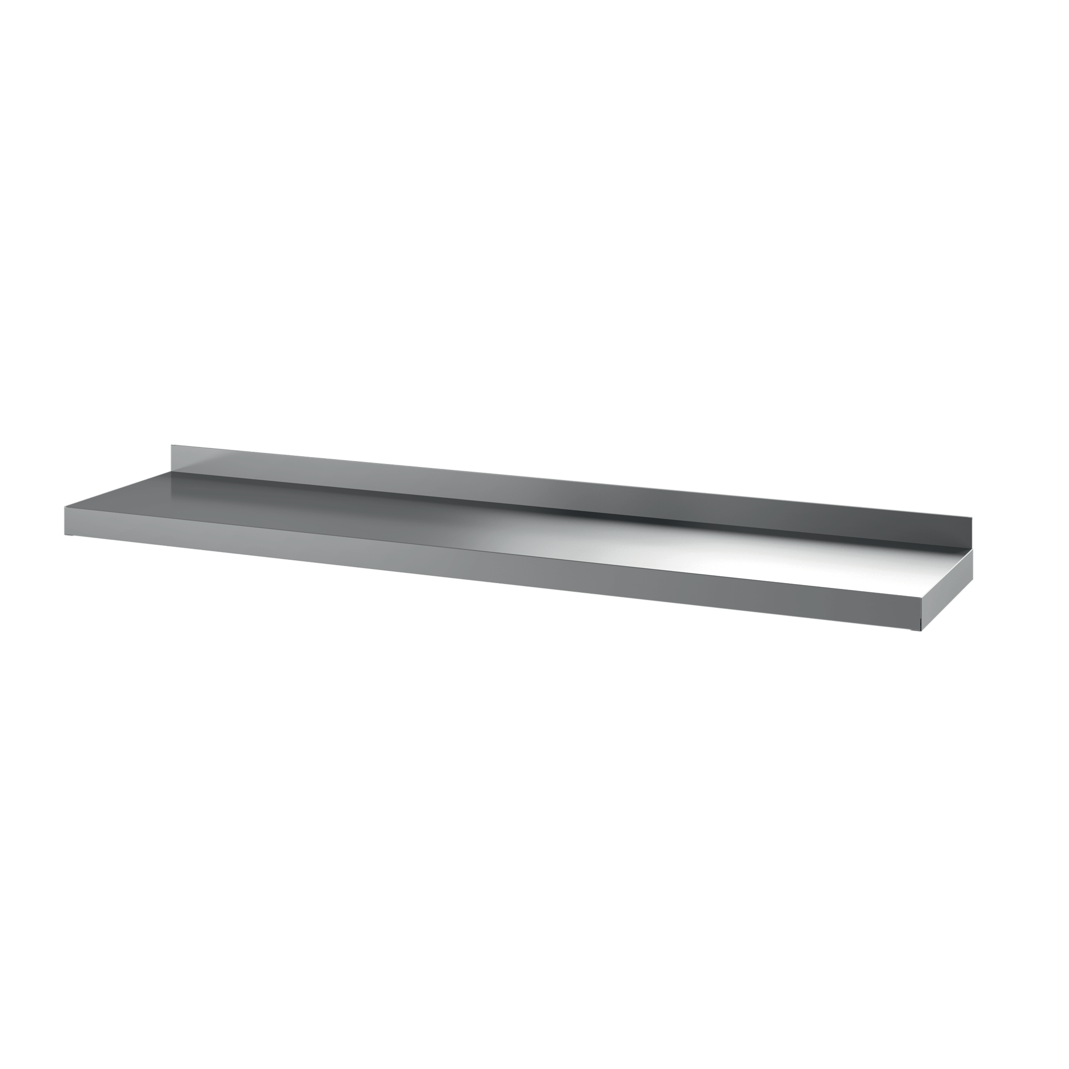 Étagère murale avec crémaillère 1400x300x80 mm ( 818210 ) (1 X 1 unité )