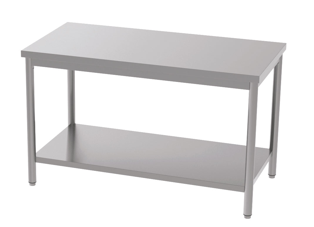 Central table with shelf - 1200x600mm ( 818080 ) (1 X 1 unit )