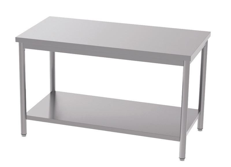 Table adossée avec étagère - 1600x600mm (1 X 1 unité ) - 818094