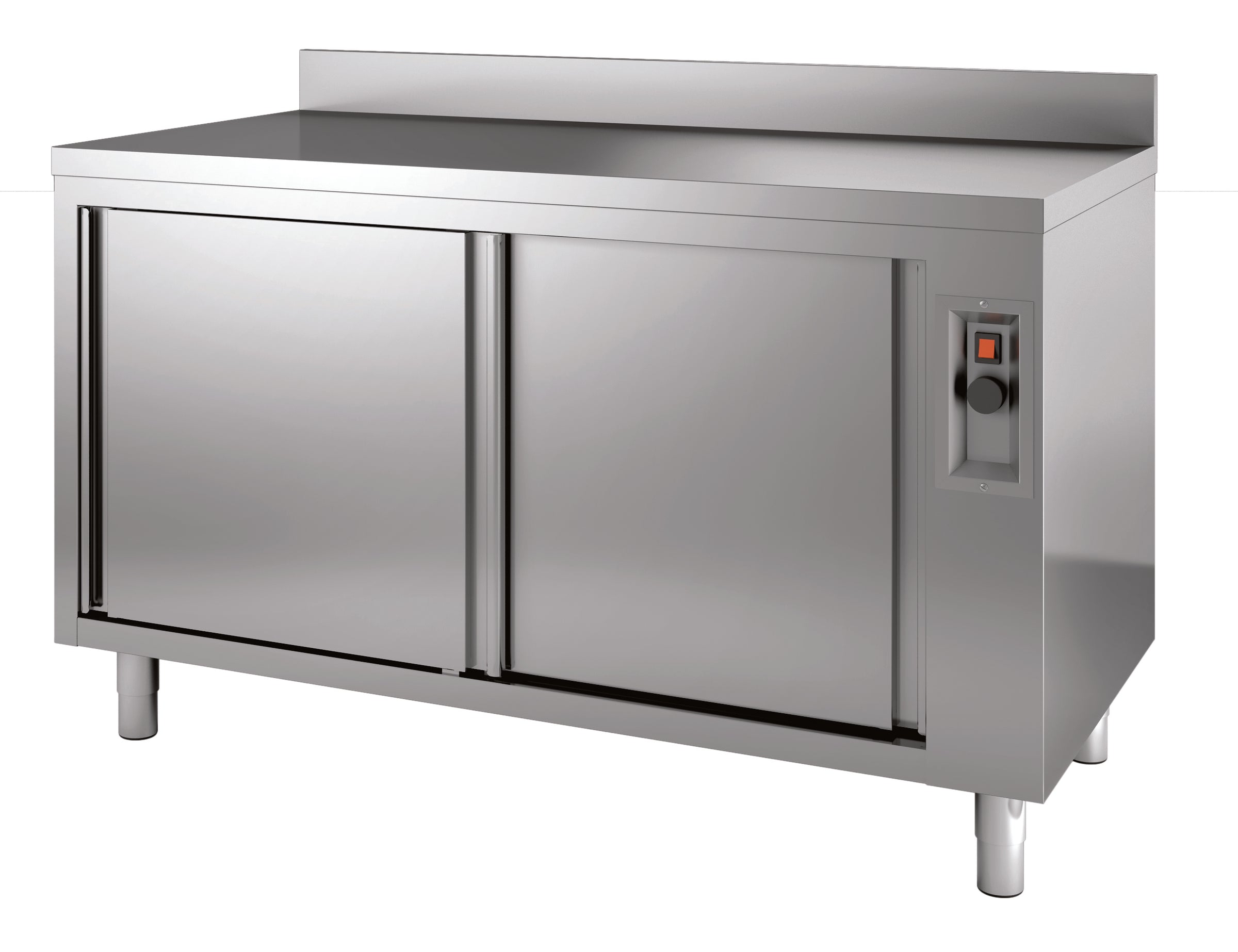 Meuble bas central chauffant 1400x700x850/900 mm ( 818321 ) (1 X 1 unité )