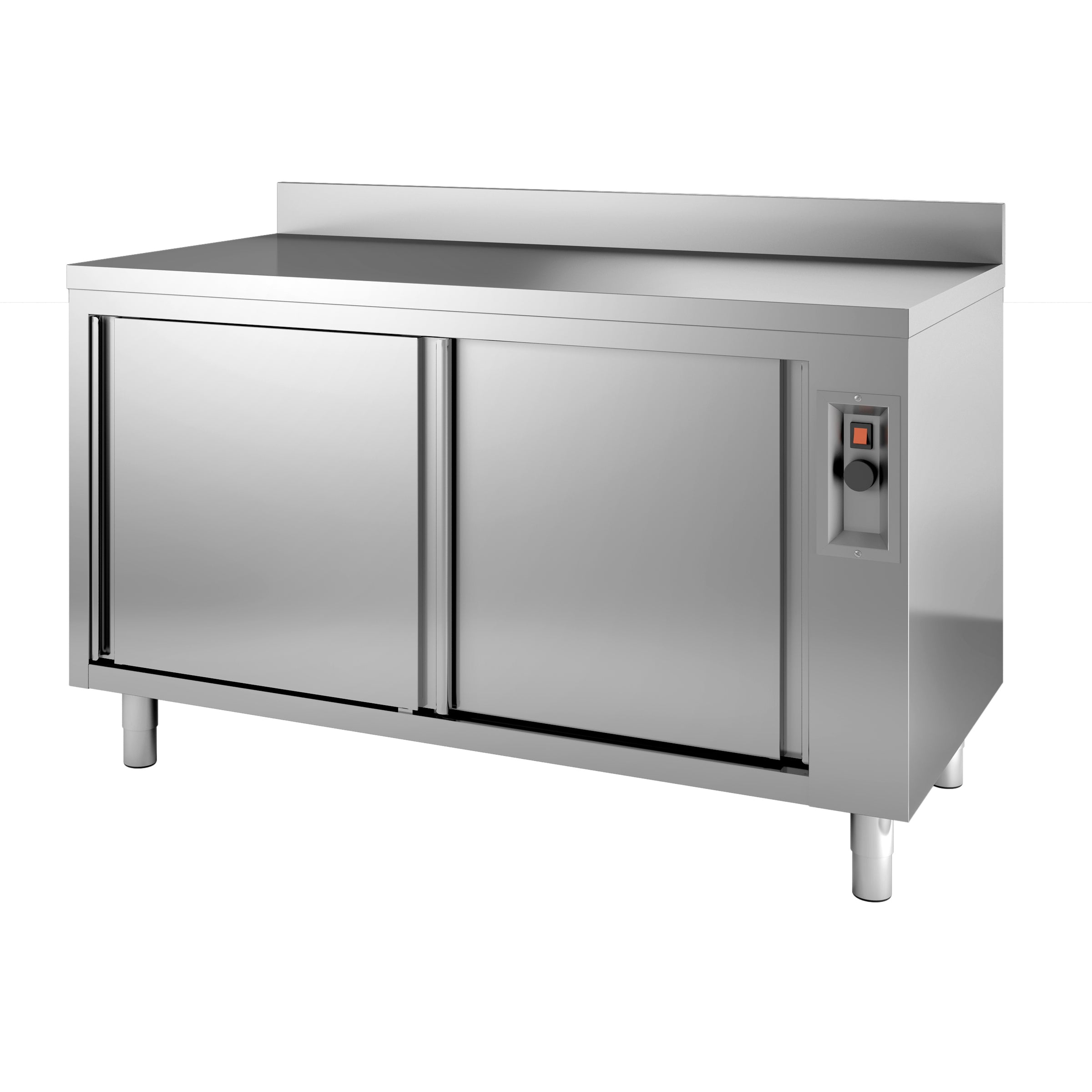 Meuble bas chauffant adossé 1800x700x850/900mm ( 818044 ) (1 X 1 unité )