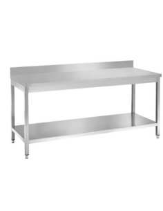 Central table + shelf - 800x700x850/900 mm (818329) (1 X 1 unit)