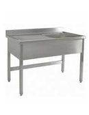 Plonge - Bac droite 1800x700x850/900mm (1 X 1 unité )