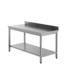 Table adossée + étagère - 2000x700x850/900mm (1 X 1 unité ) - 818305