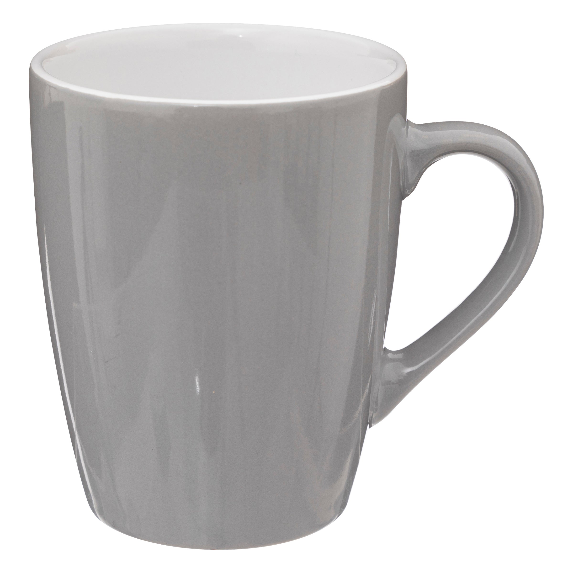 Mug 38 cl - Faïence - Gris - Colorama  ( E14115 ) (12 X 1 unité )