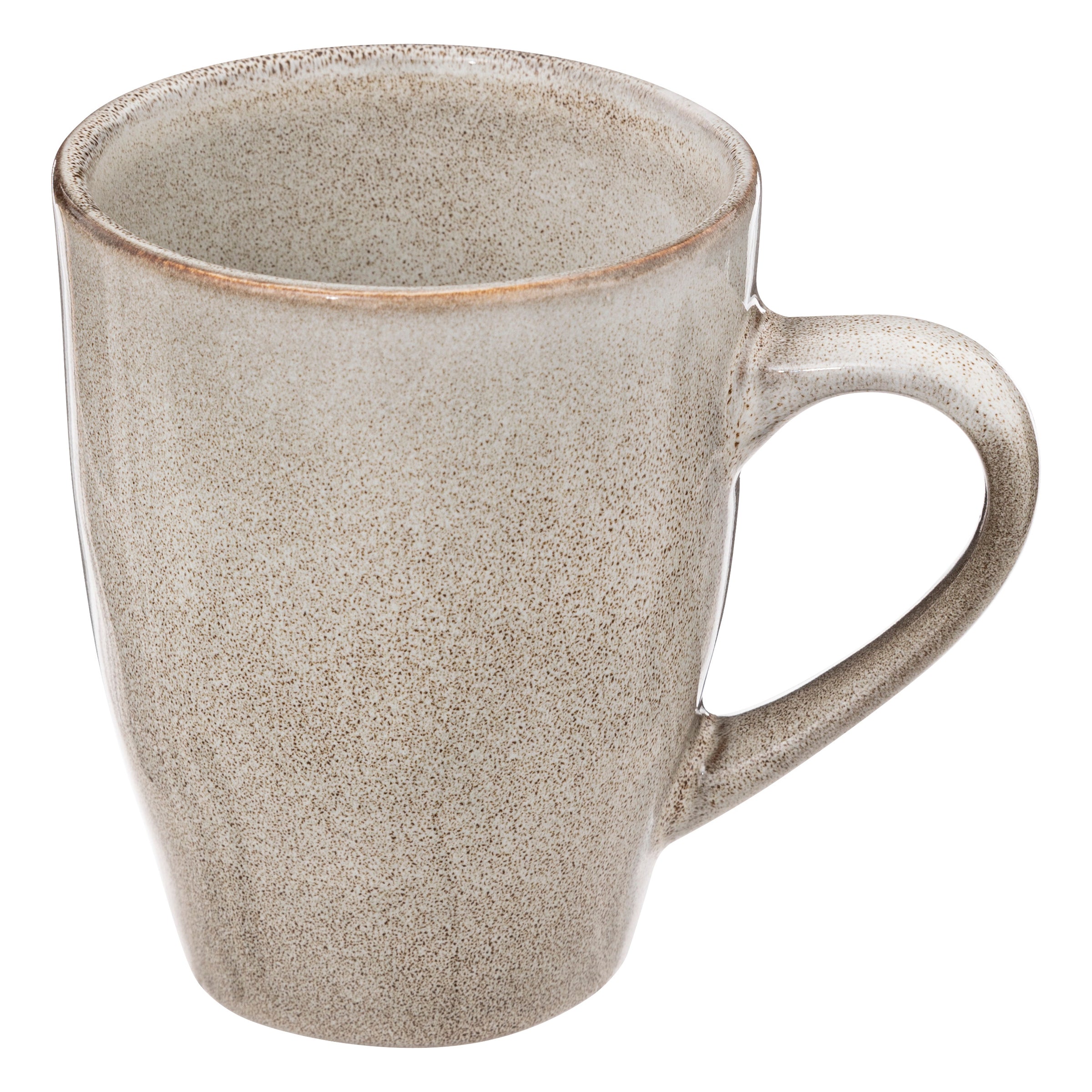 Mug 37 cl - Grès - Taupe - Callie  ( E14126 ) (12 X 1 unité )