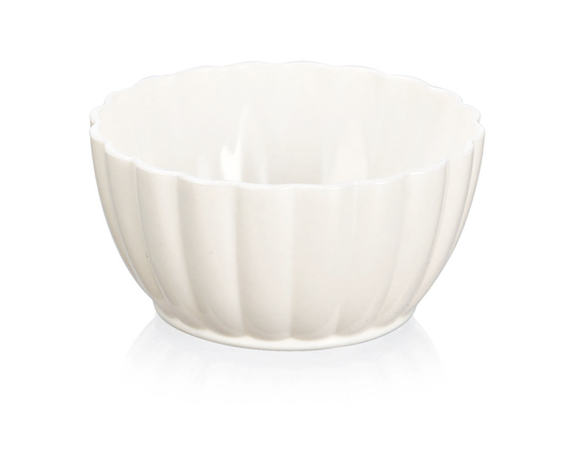 Crimped bowl 100 ml - Ø 8x4 cm - Melamine (990239) (1 X 1 unit)