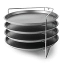 Support plaque Ø 29,5x21 cm - 4 niveaux/ 4 plaques (1 X 1 unité ) - 990235