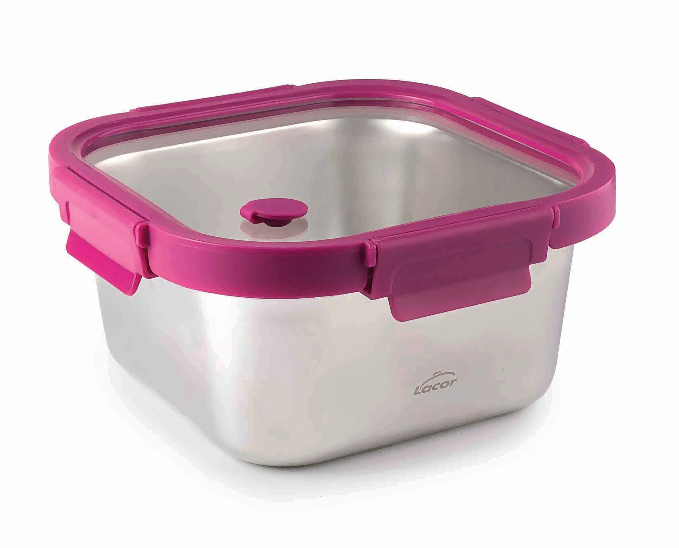 Conteneur carré Etern 650 ml - Inox 18/10 ( B81434 ) (1 X 1 unité )