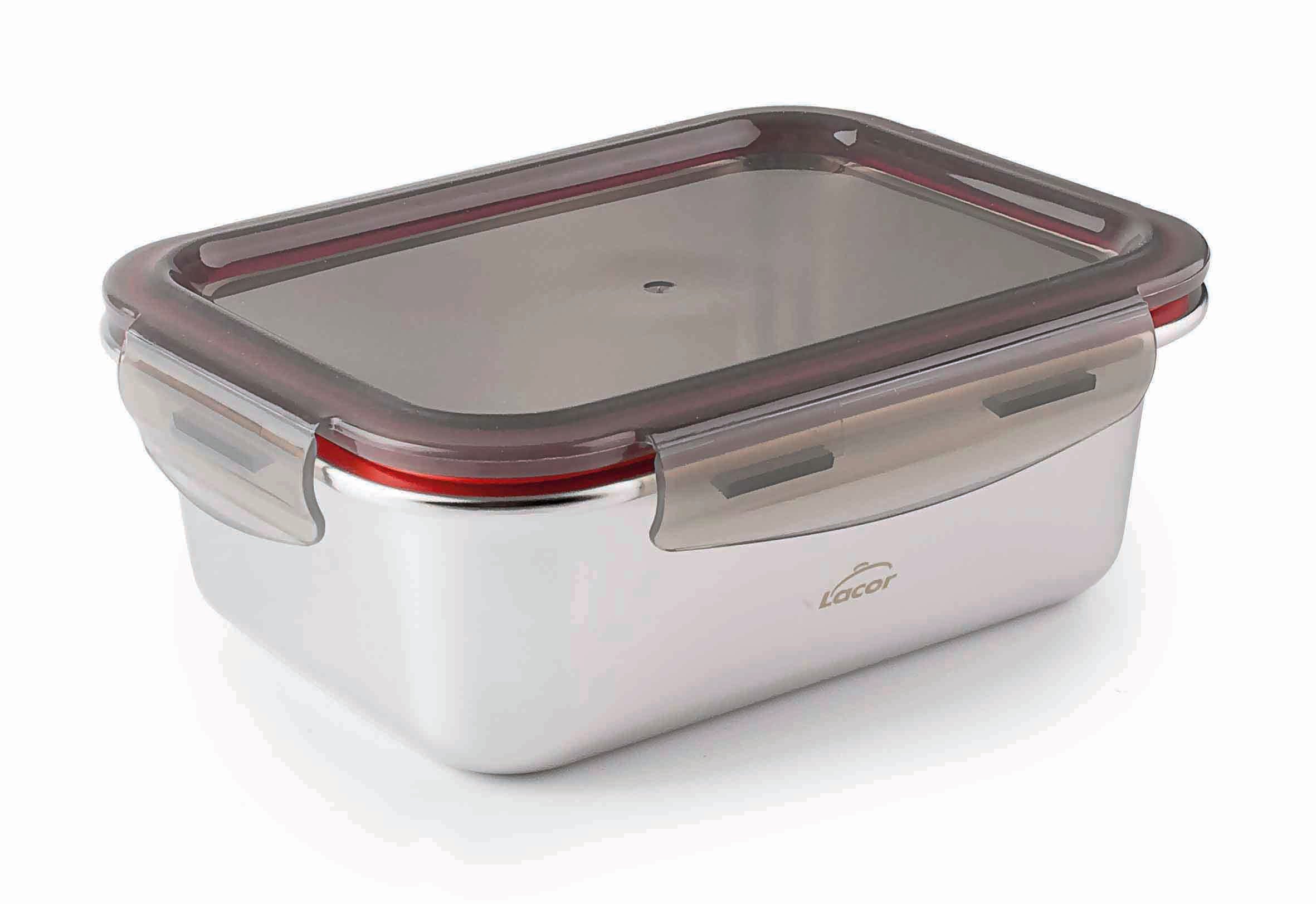 Conteneur rectangulaire Ecoinox 800 ml - Inox 18/10 ( B81439 ) (1 X 1 unité )