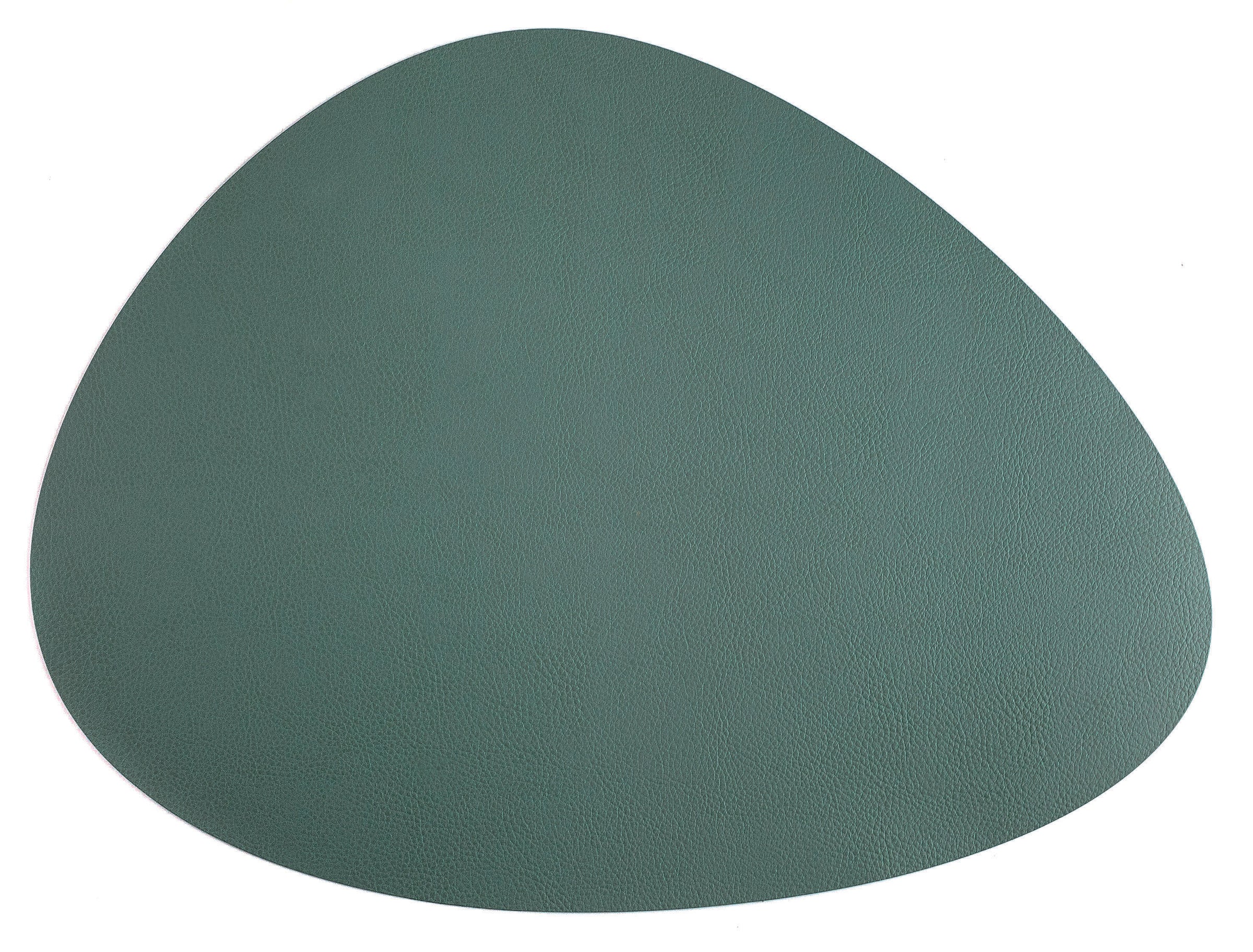 Set de table - Cuir recyclé  45x35 cm - Vert - Saura ( E12196 ) (1 X 1 unité )
