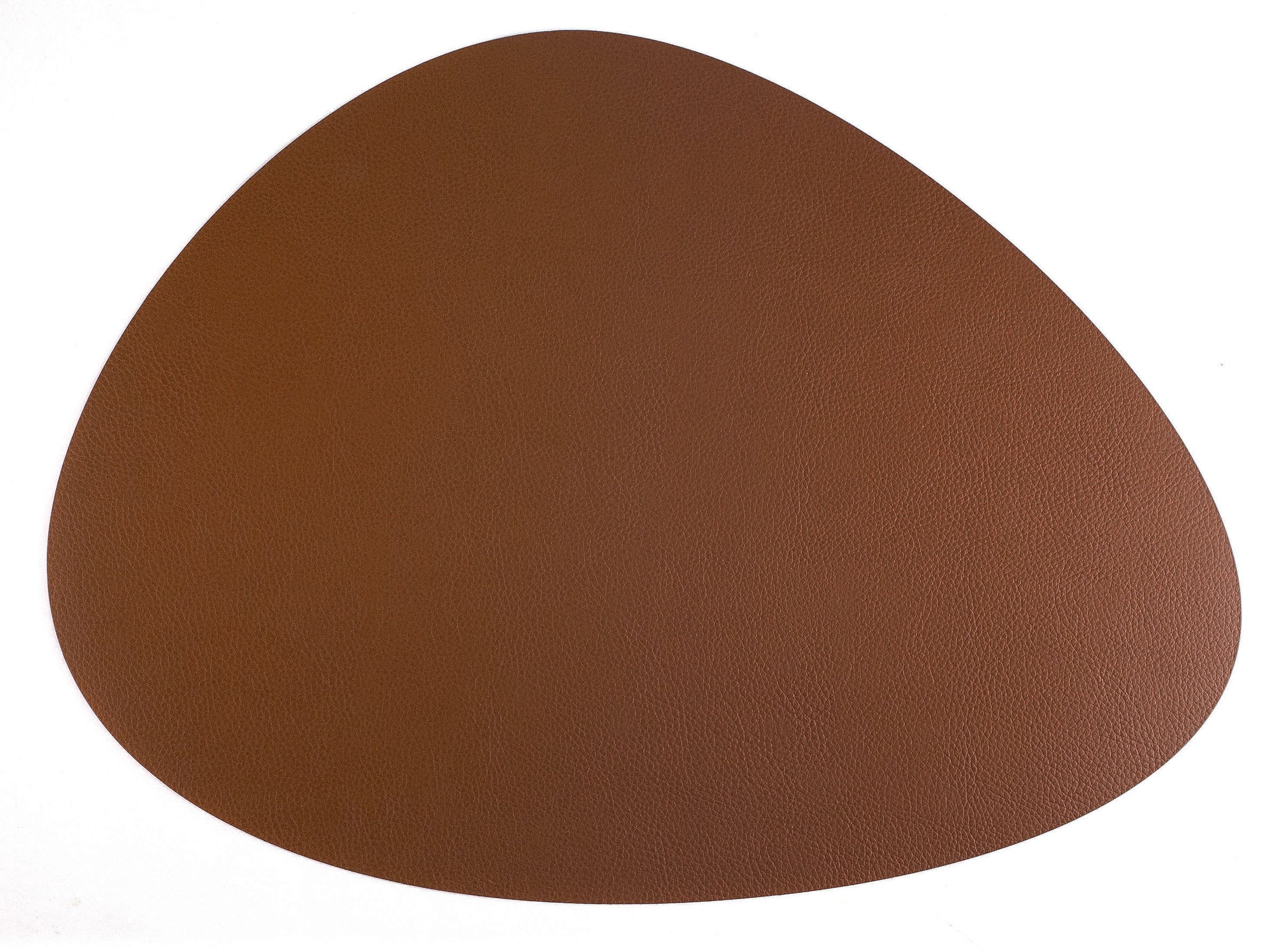 Set de table - Cuir recyclé  45x35 cm - Marron-Saura ( E12198 ) (1 X 1 unité )