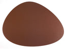 Set de table - Cuir recyclé  45x35 cm - Marron-Saura (1 X 1 unité )