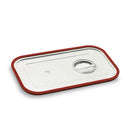 Couvercle étanche pour bac GN1/4 - Silicone (1 X 1 unité ) - 988234