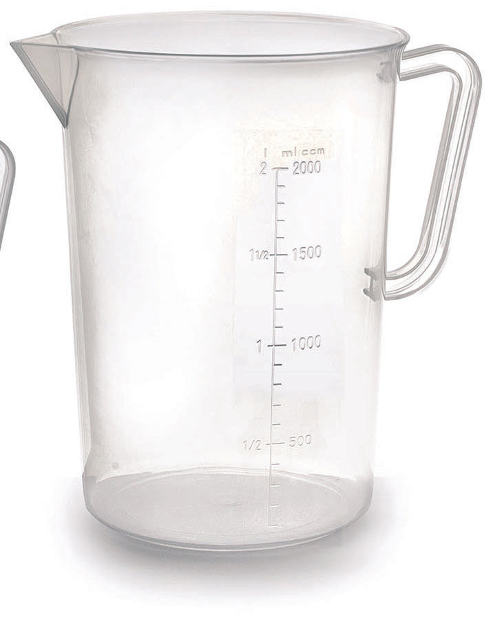 2L Measuring jug - ø 15x20.8 cm - Polypropylene (990201) (1 X 1 unit)