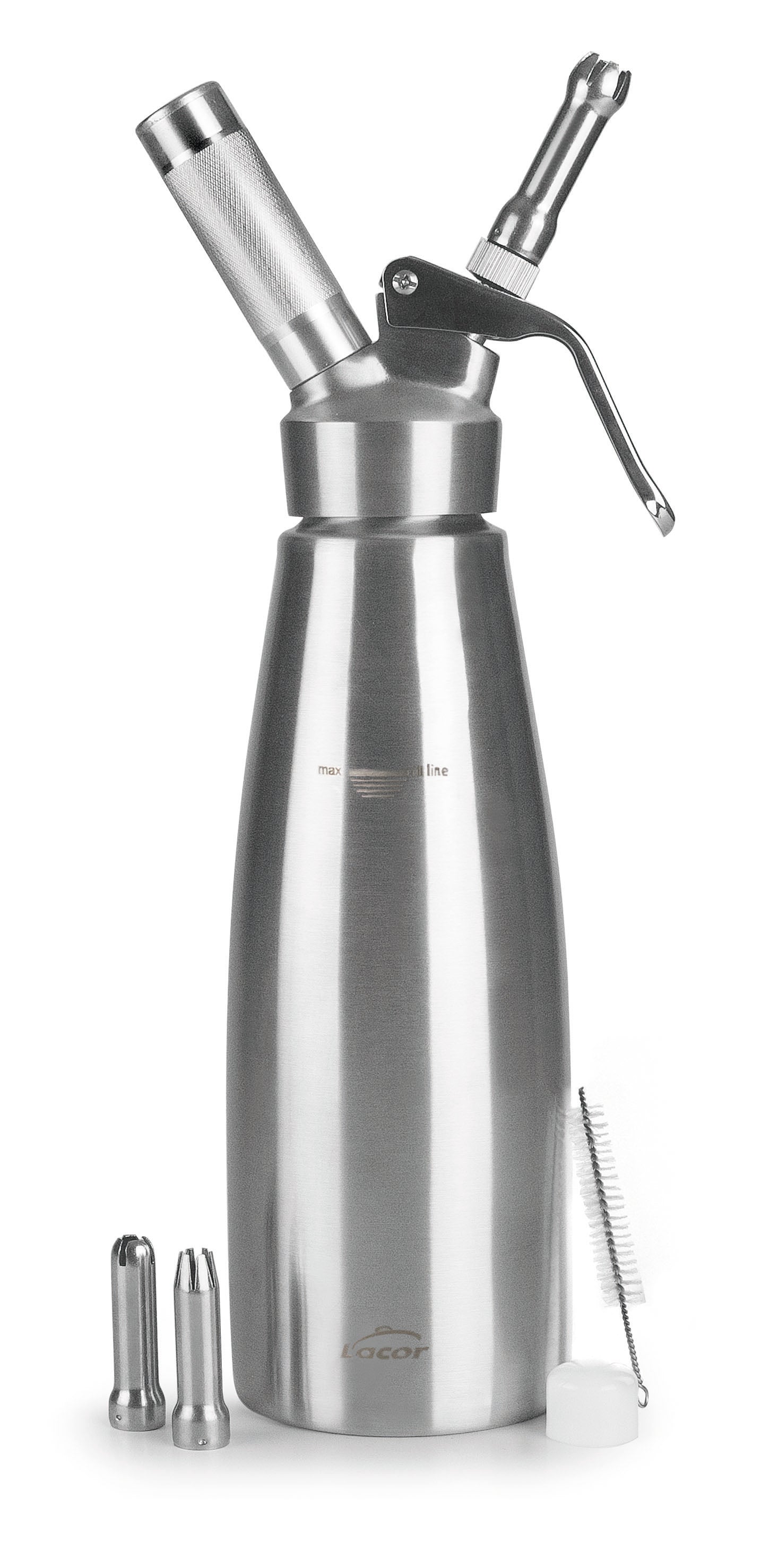 Stainless steel siphon 1 L epicure - 990243 - (1 x 1 unit)