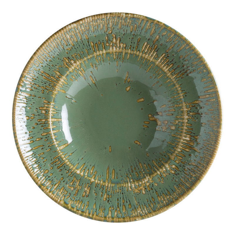 Assiette à pâtes - Porcelaine  Ø 27cm - Sage - Snell ( 988553 ) (6 X 1 unité )