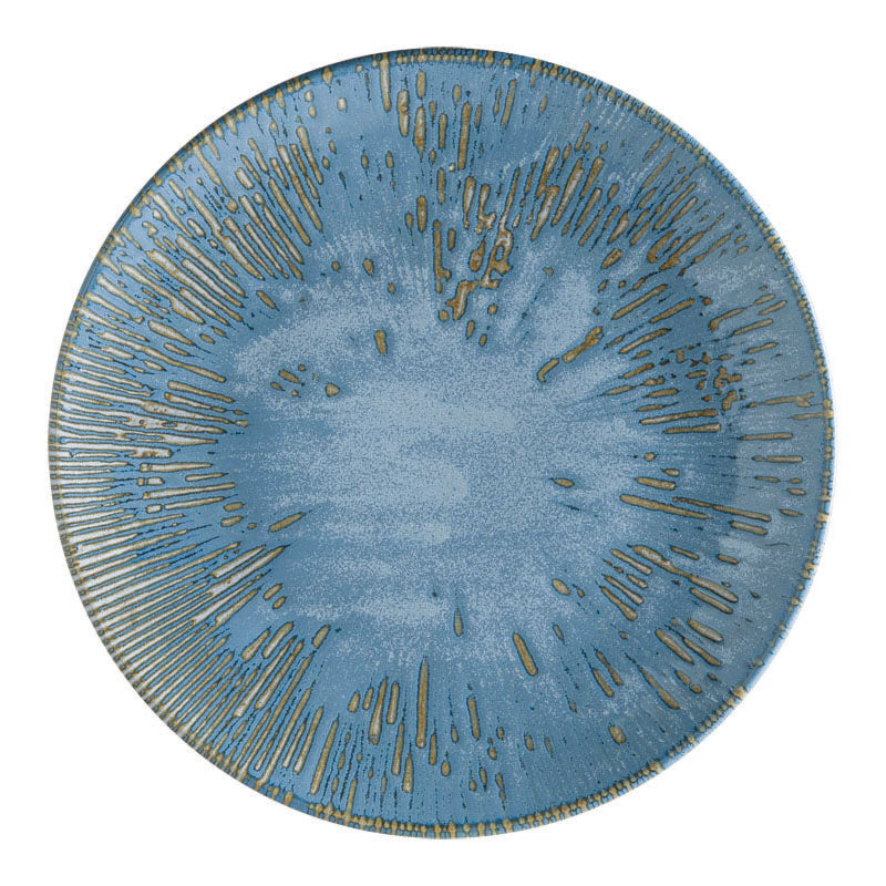 Assiette plate - Porcelaine  Ø 21 cm - Sky - Snell ( 988555 ) (12 X 1 unité )