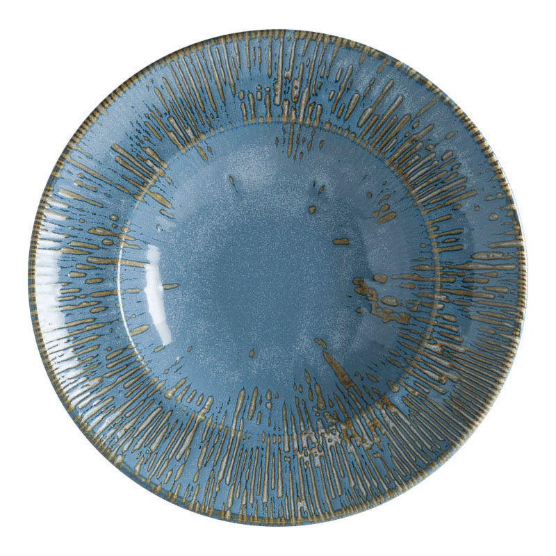 Assiette à pâtes - Porcelaine  Ø 27cm - Sage - Snell ( 988558 ) (6 X 1 unité )