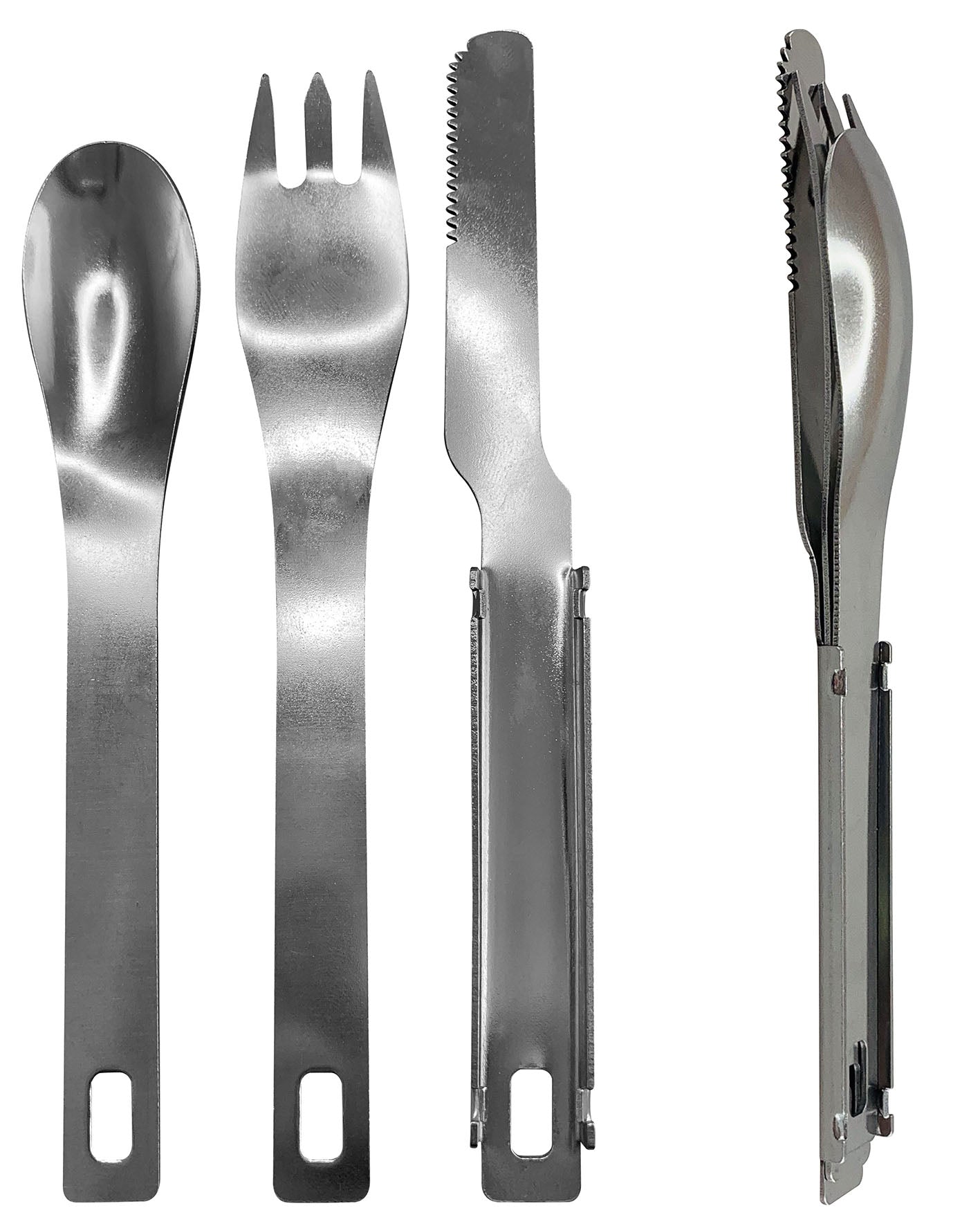 Kit couvert 3 en 1 - Acier inox ( 048455 ) (100 X 1 unité )