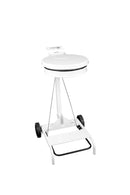 Support de sac 110 L - 580x520x990 mm - Acier blanc (1 X 1 unité )