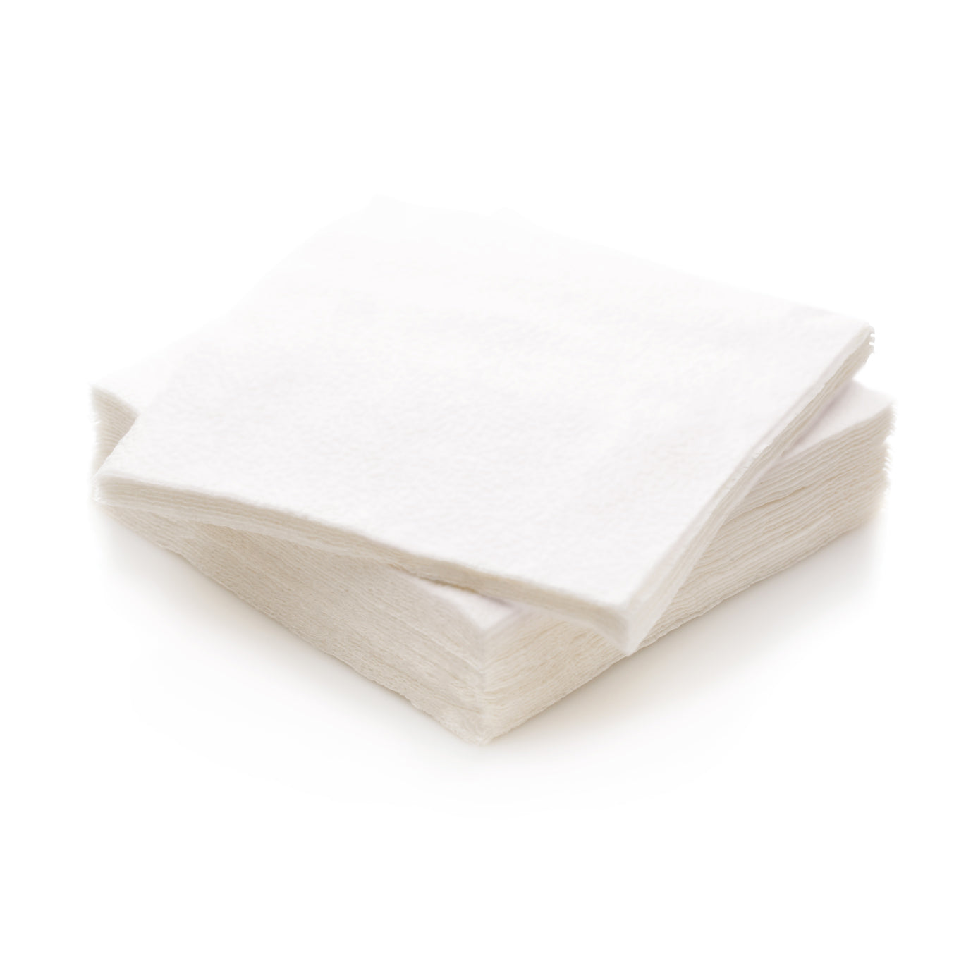 Serviette 40x40 cm 2 plis - Ouate - Blanc ( 153289 ) (20 X 100 unités )