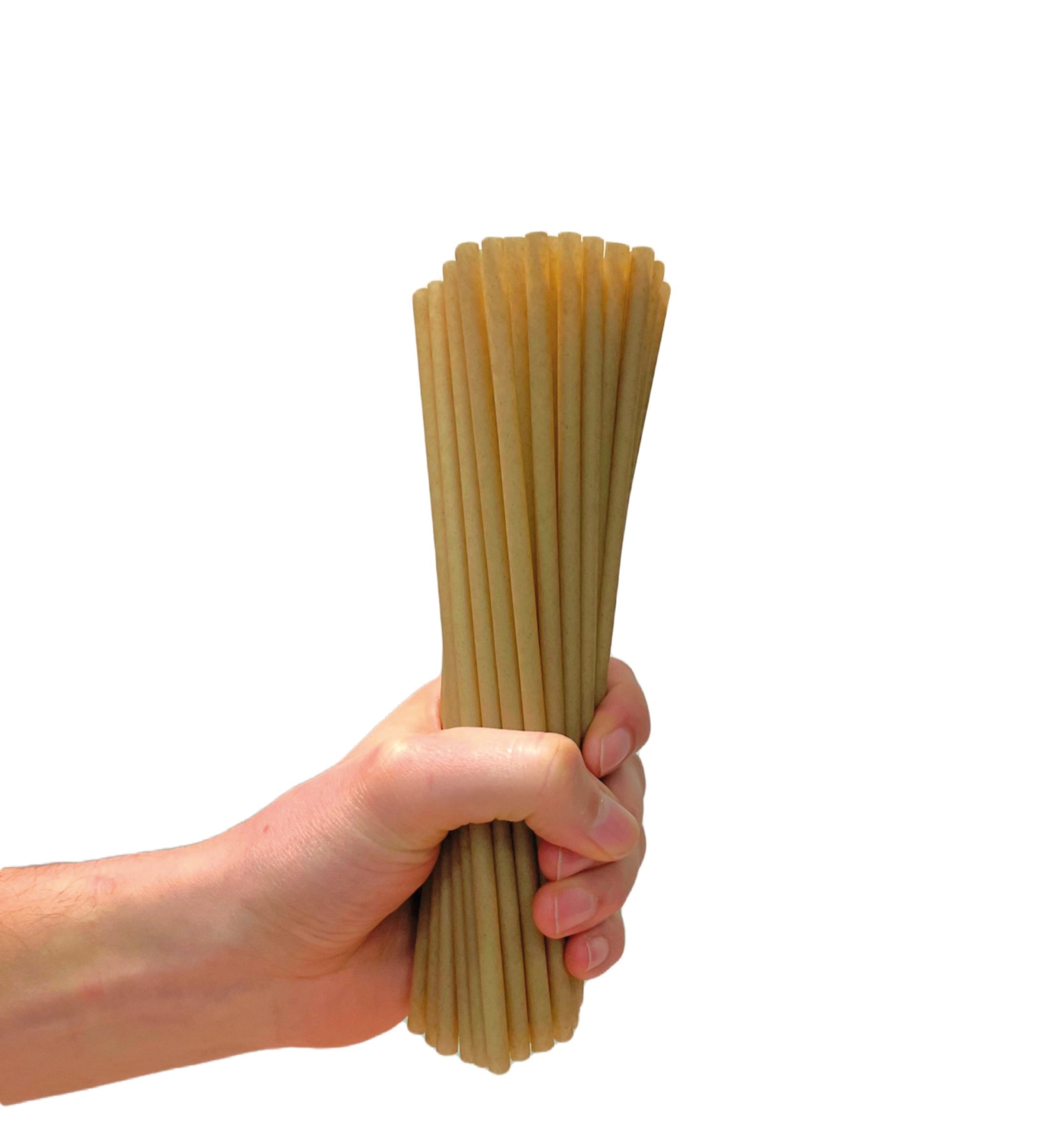 Paille en canne à sucre - Mini Ø 8x14 cm ( 948738 ) (1 X 500 unités )