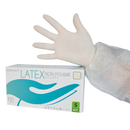 Gant latex non poudré - Blanc - Taille S (10 X 100 unités )