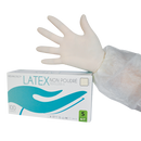 Gant latex non poudré - Blanc - Taille M (10 X 100 unités )
